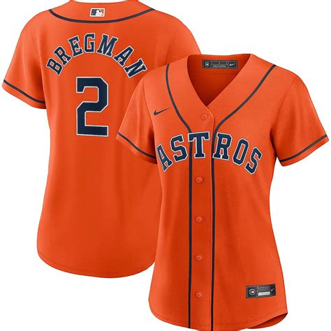 nike women's houston astros gold alex bregman replica jersey|what happened to alex bregman.